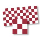 (image for) Red & White Check Floor Tile