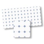 (image for) Light Blue & White Diamond Wall / Floor Tile