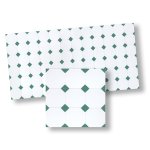 (image for) Green & White Diamond Floor Tile