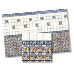 (image for) Blue Roman Victorian Wall Tile