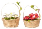 (image for) Hand Made Flower Basket 2pc