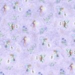 (image for) Fairies Wallpaper Lavender 3pc