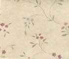 (image for) PP Wallpaper Tan Floral 3pc