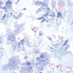 (image for) PP Wallpaper Lavender Garden Mural 3pc