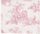 (image for) PP Wallpaper Dark Pink Toile 3pc