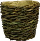 (image for) Tall Round Basket Style Planter