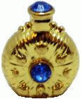 (image for) Blue & Gold Perfume Bottle