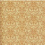 (image for) Wallpaper Acorns Brown on Cream 3pc