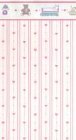 (image for) Wallpaper Dollhouse Hearts Pink 3pc