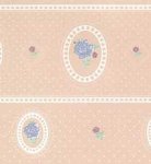 (image for) Wallpaper Cameo Reverse Peach 3pc