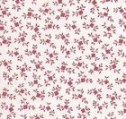 (image for) Wallpaper Baby Breath Reverse Burgundy 3pc