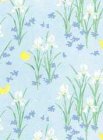 (image for) Wallpaper Iris Blue and White 3pc