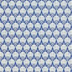 (image for) Wallpaper Ottoman Blue 3pc