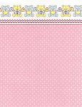 (image for) Wallpaper Mini Bears Pink 3pc