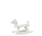 (image for) Wooden Rocking Horse - White