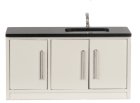 (image for) Sink Counter Top & Cabinets Unit - White