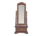 (image for) Standing Mirror - Walnut