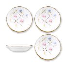 (image for) Gold Cross Soup Bowl Set for Four