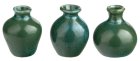 (image for) Ceramic Vase Set 3pc - Green