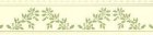 (image for) 1/2in Scale Border Acorns - Green on Cream 3pc