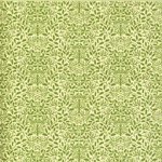 (image for) 1/2in Scale Wallpaper Acorns Green on Cream 3pc