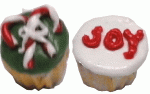 (image for) Christmas Cupcakes Candy Canes & Joy