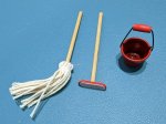 (image for) Floor Cleaning Set 3pc - Red