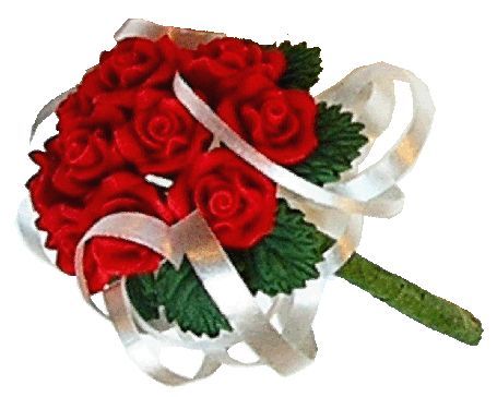 (image for) Red Rose Bridal Bouquet