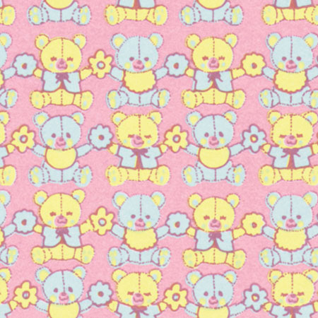 (image for) Wallpaper Mini Bears 3pc