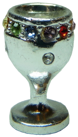 (image for) Silver Chalice Rainbow Jewel Band