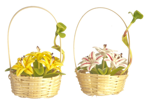 (image for) Home Made Flower Basket 2pc