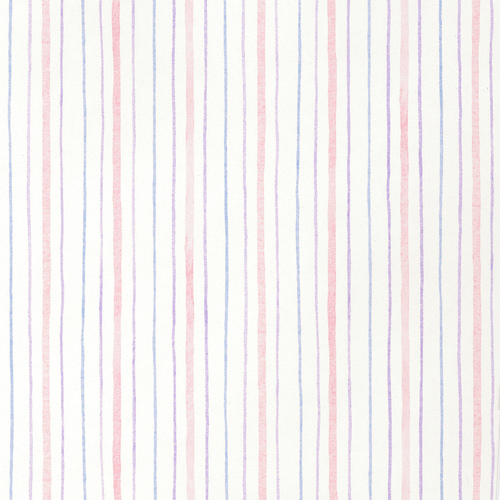 (image for) Varigated Strip Pink Blue Pur Wallpaper PP 3pc