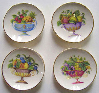 (image for) Fruit Bowl Plates 4pc