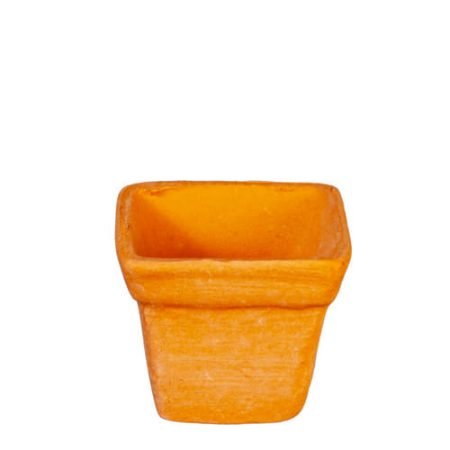 (image for) Small Square Planter Pot - Terra-Cotta