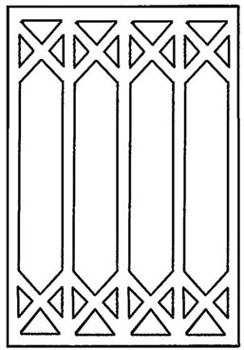 (image for) Window Mullions for HW5051 2pc