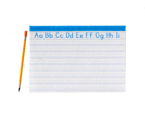 (image for) Penmanship School Writing Pad w/ Pencil