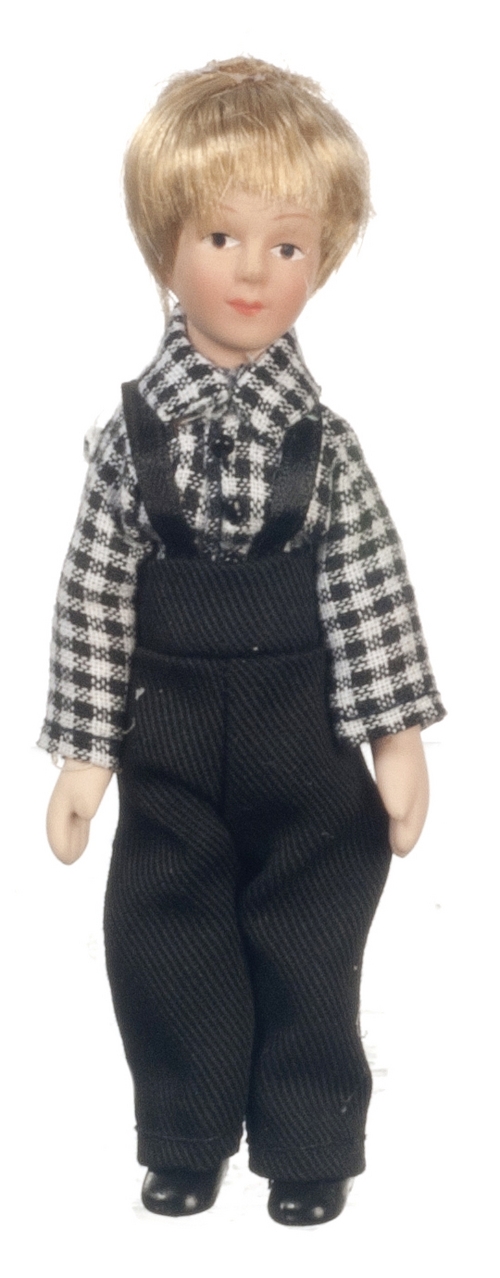 Porcelain Victorian Boy Doll | Mary's Dollhouse Miniature Accessories