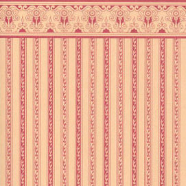 (image for) Wallpaper Regency Stripe Plum 3pc