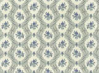 (image for) Wallpaper Ogee Lace Blue 3pc